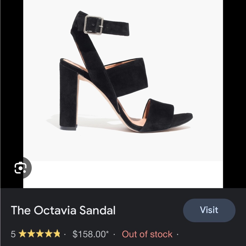The Octavia Sandal by Madewell